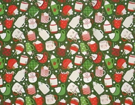 Christmas Cocoa dog collar #4